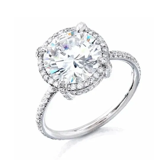 1 Carat Round Cut Diamond - H SI2 - 1.00ct - 181011