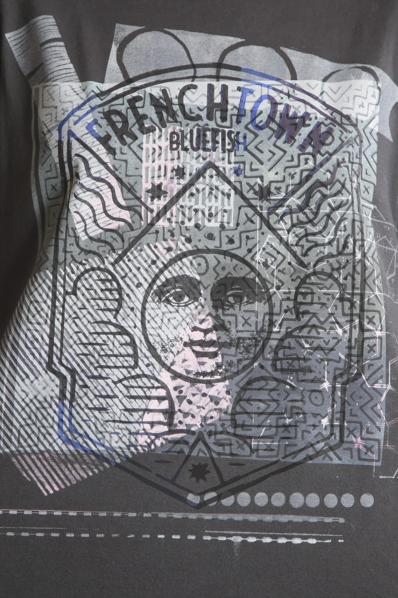 1145 Cafe Tee S/S -Black P