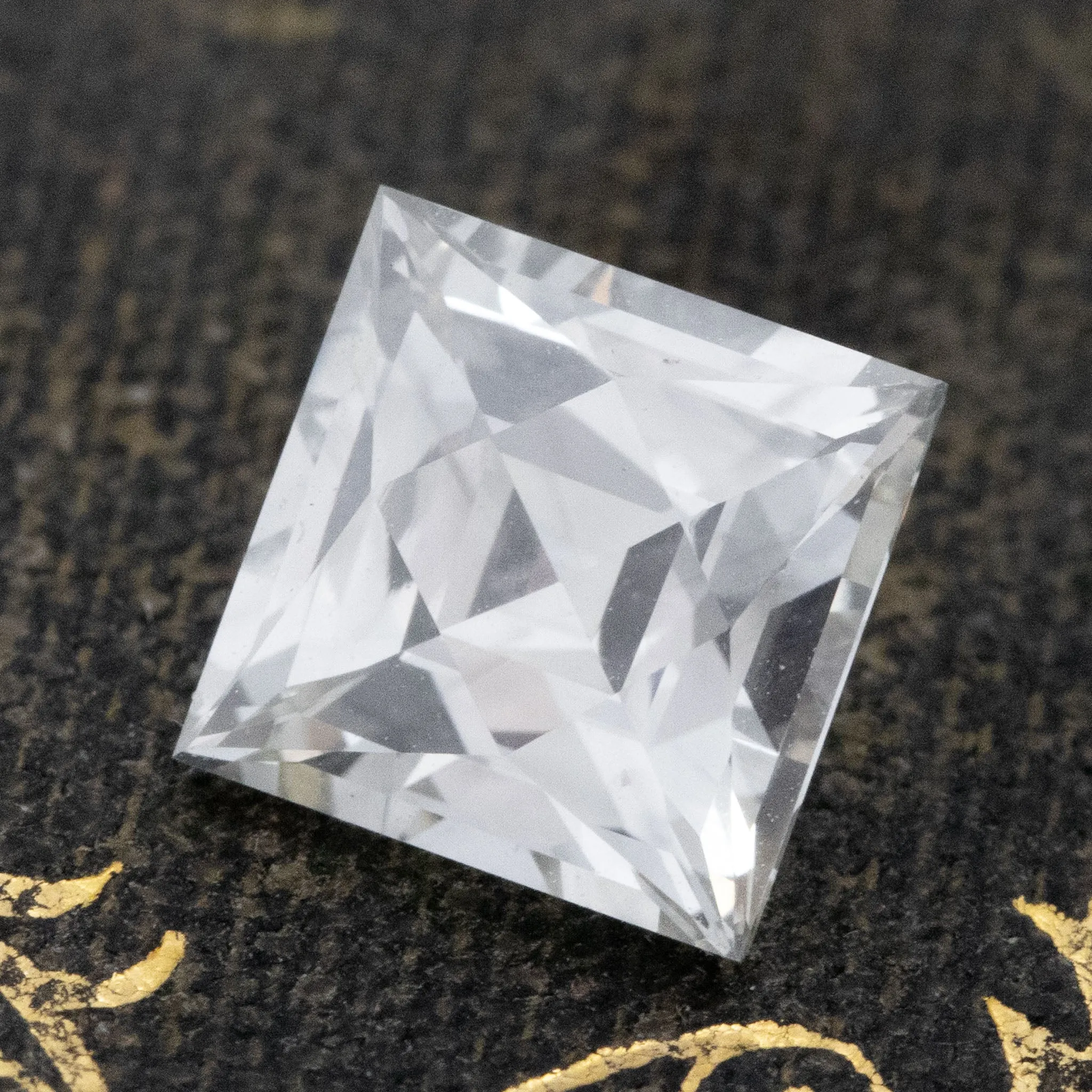 1.58ct French/Carre Cut Diamond, GIA L SI1