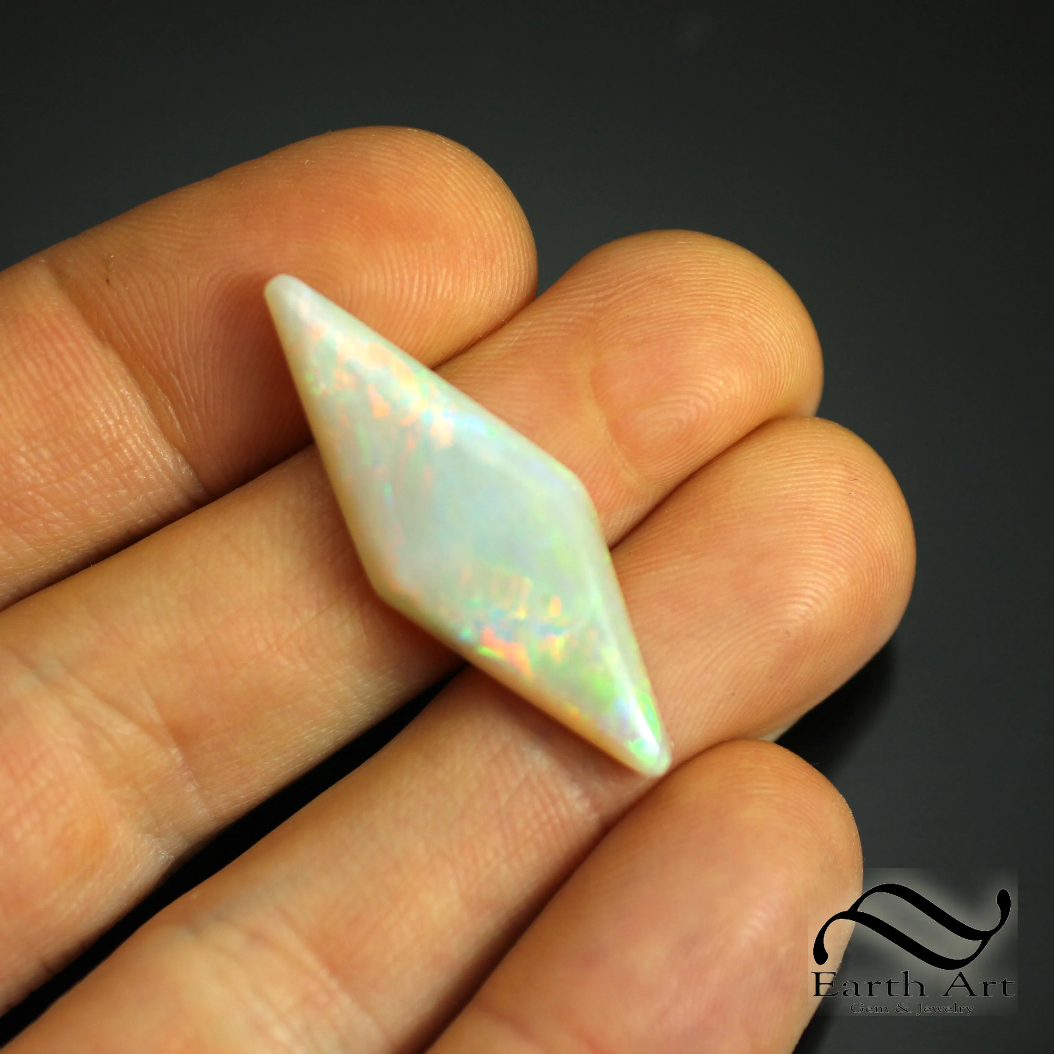 16.4 carat Kite Cut Solid Australian opal
