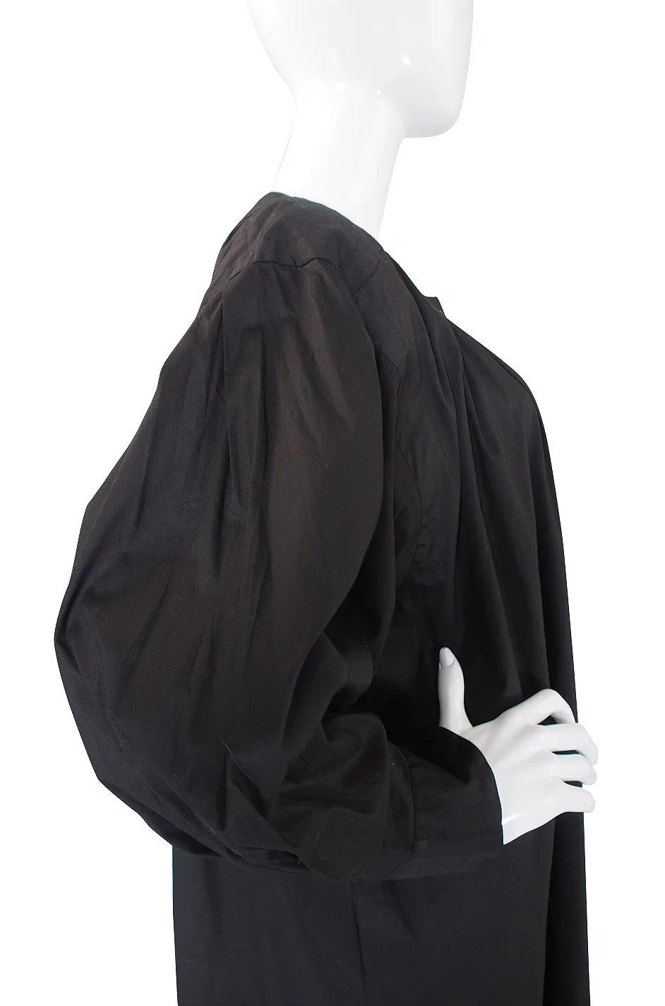1980s Yves Saint Laurent Painters Smock Dress