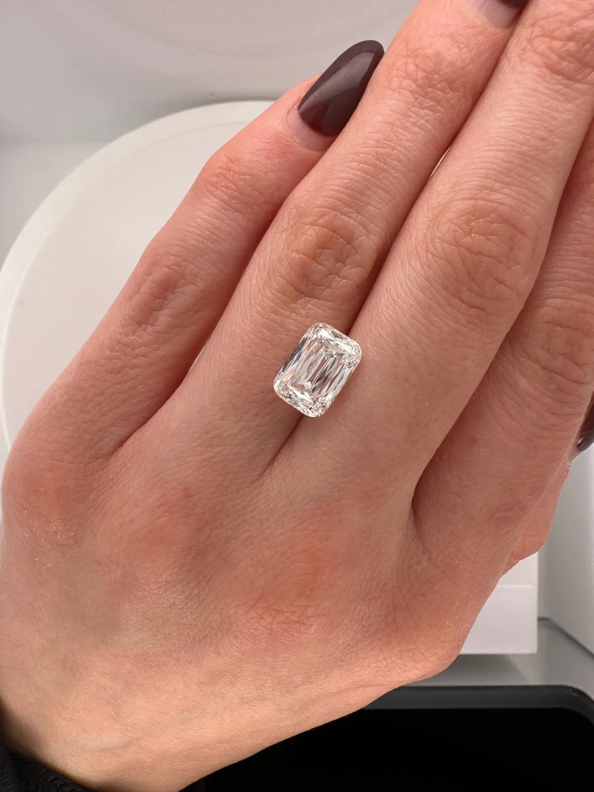 3.50 CARAT CRISS CUT LAB DIAMOND