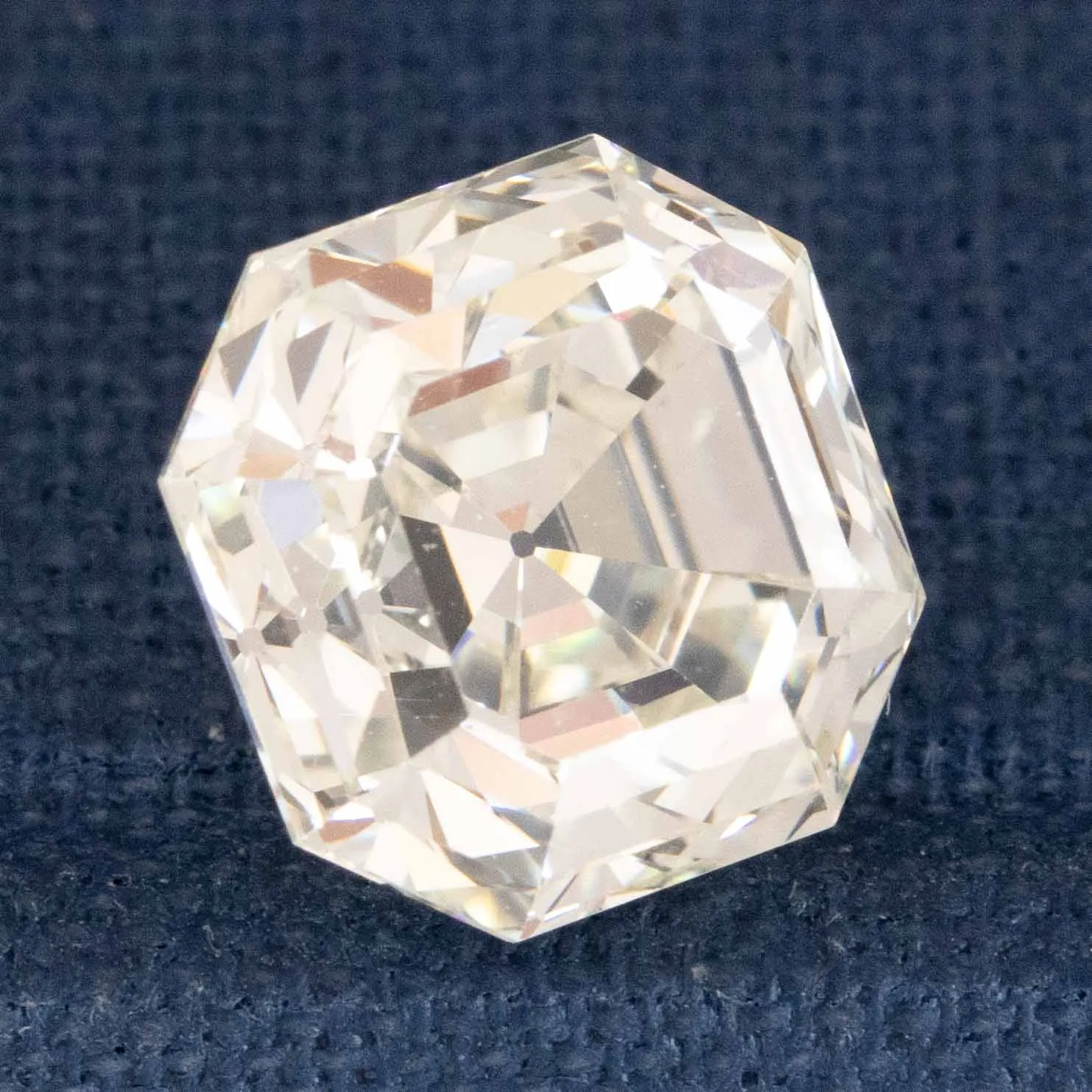 3.78ct Vintage Asscher Cut Diamond, GIA K VS1