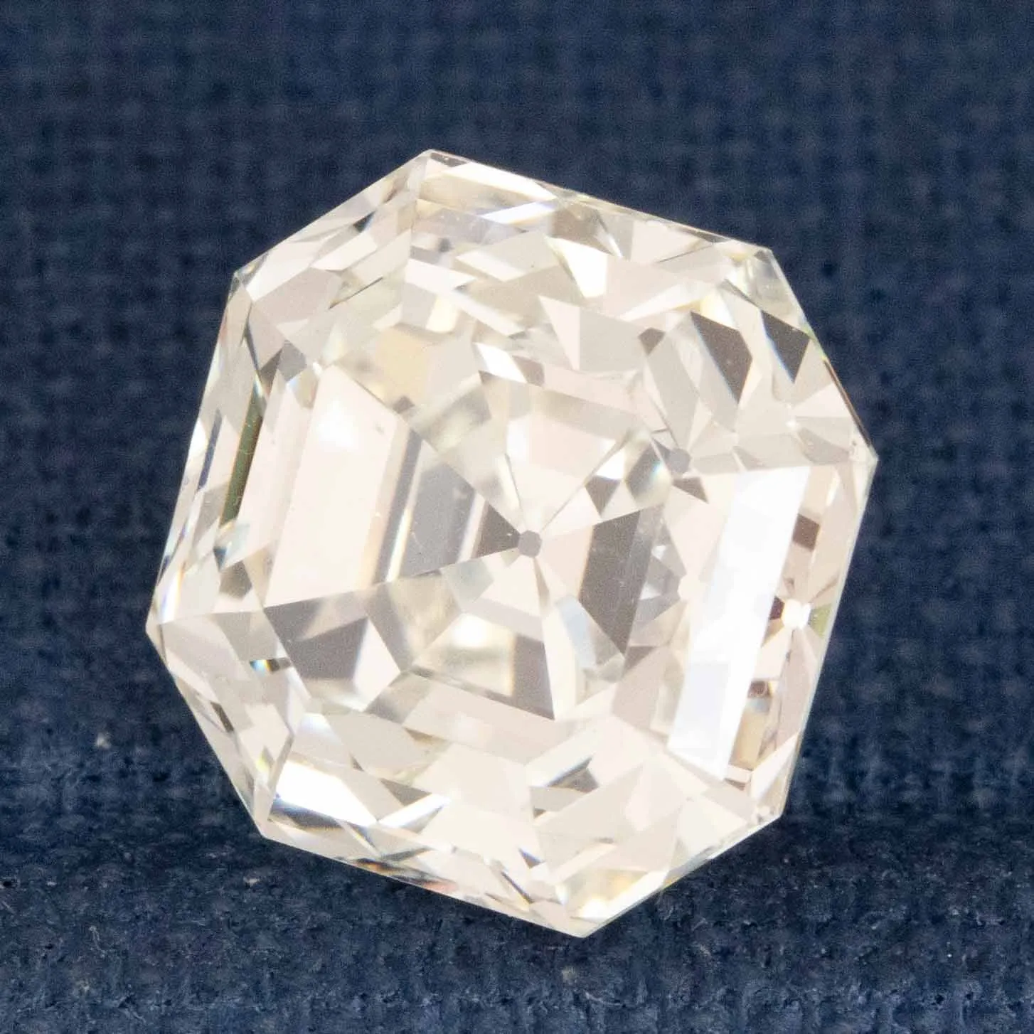 3.78ct Vintage Asscher Cut Diamond, GIA K VS1