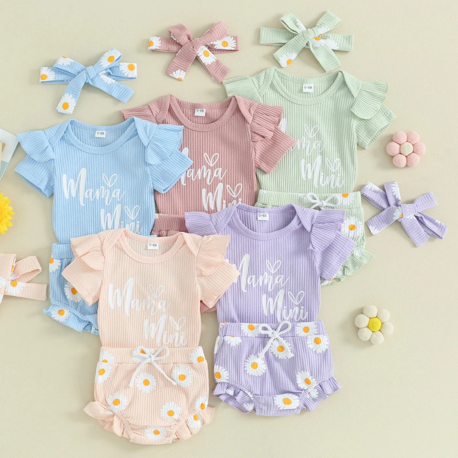 3Pcs Daisy