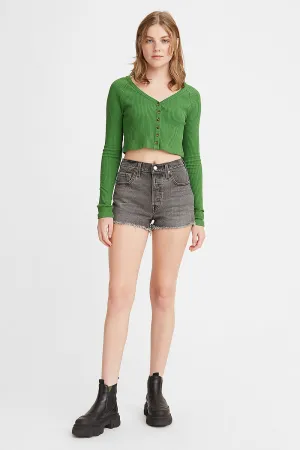 501® High Rise Shorts Cabo Rise Black