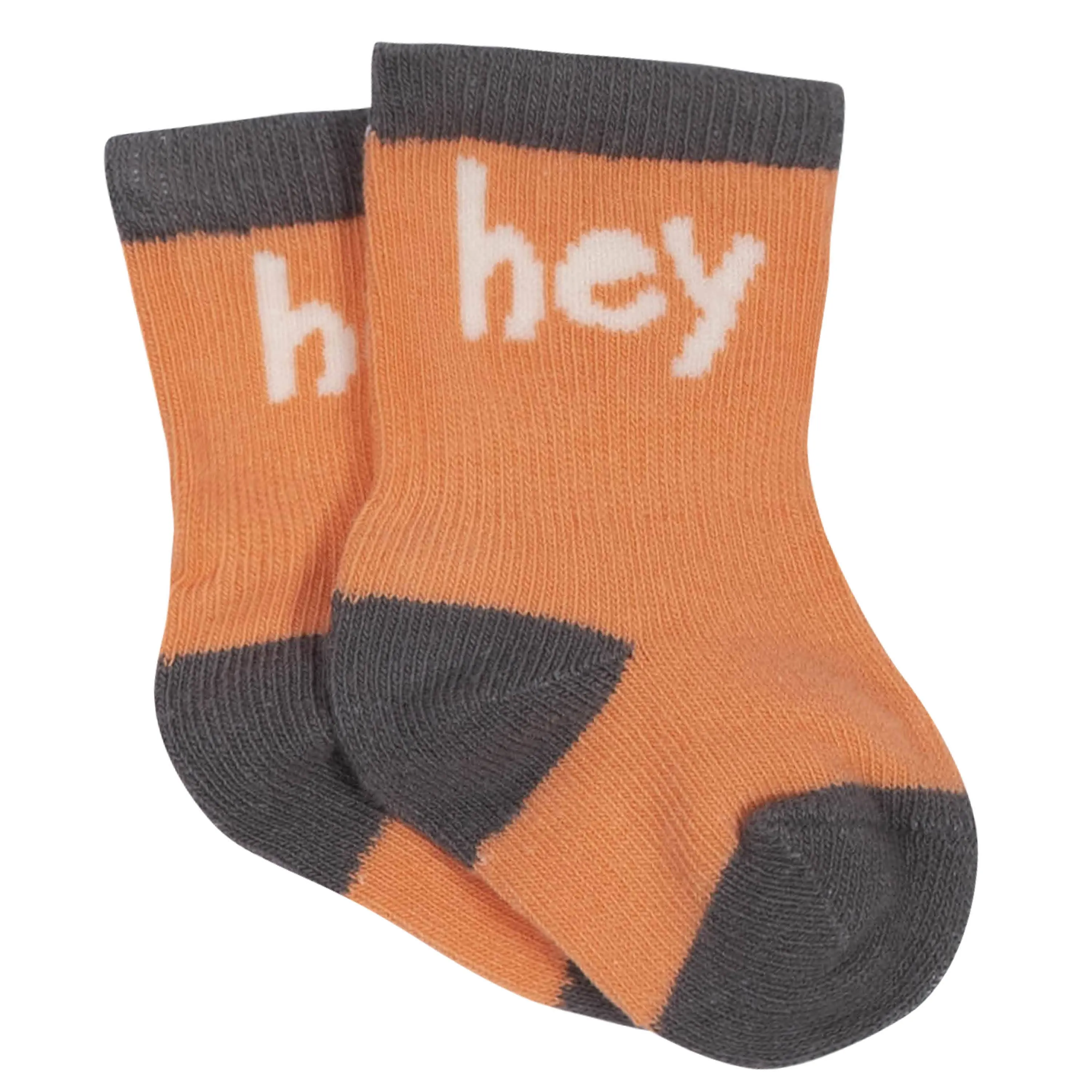 6-Pack Baby Boys Comfy Stretch Bicycle Wiggle Proof® Socks