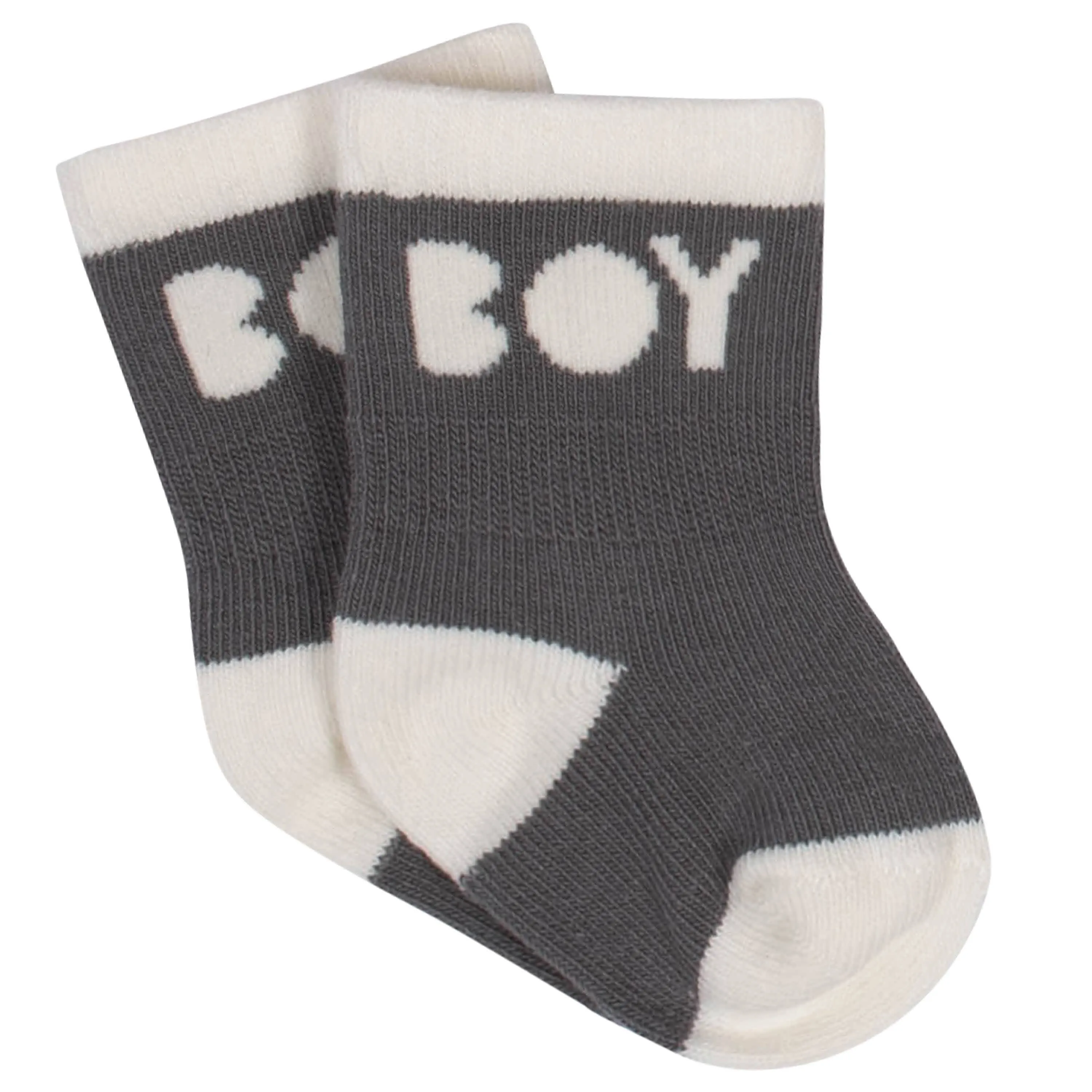 6-Pack Baby Boys Comfy Stretch Bicycle Wiggle Proof® Socks