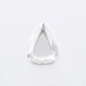 .75 Carat Clear Portrait Cut Pear Diamond