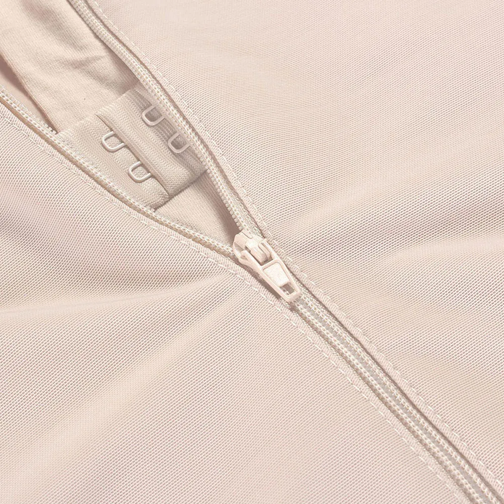 Adjustable Under Dress Slimming Body Shaper, Tan