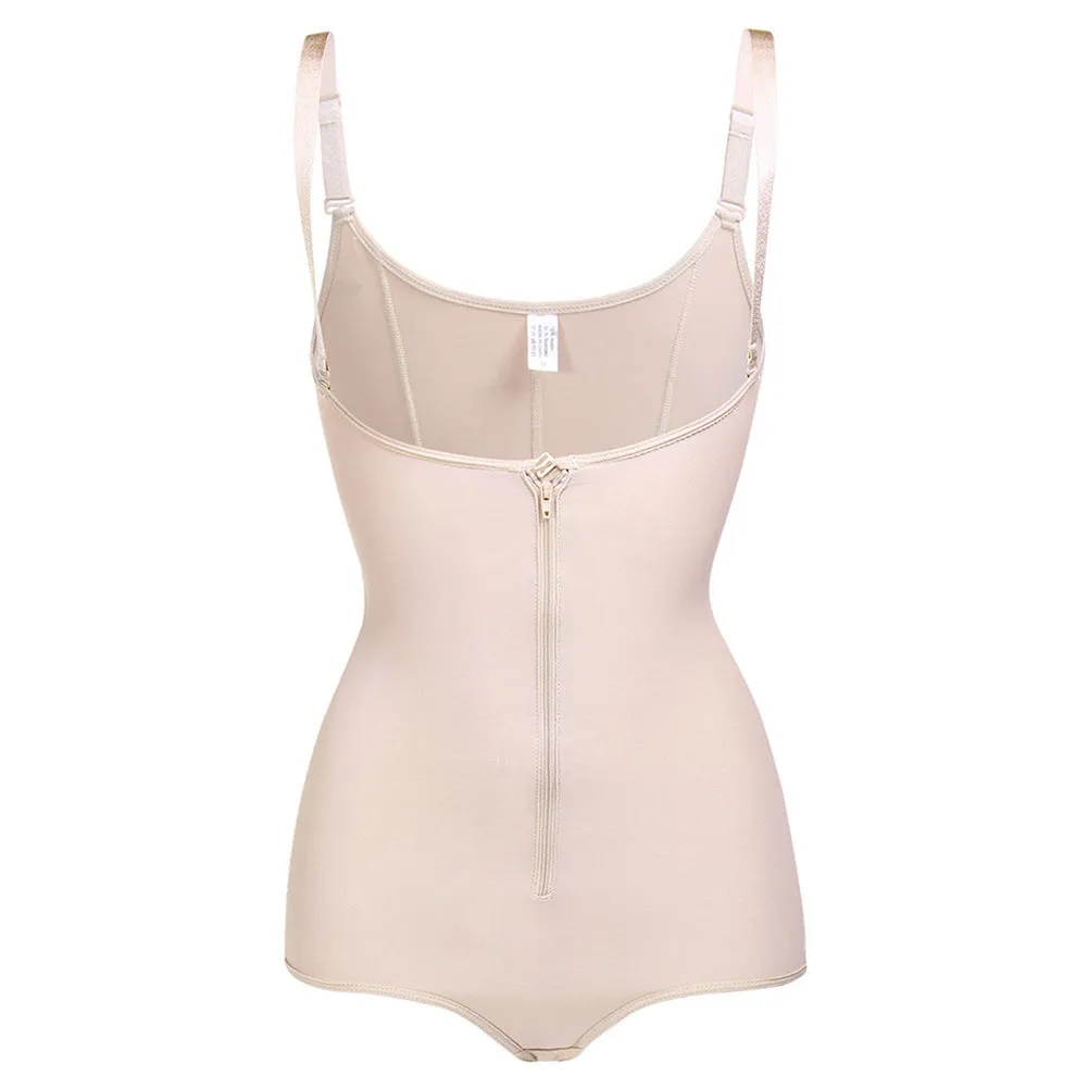 Adjustable Under Dress Slimming Body Shaper, Tan