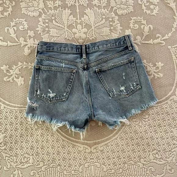 AGOLDE Parker Vintage Loose Fit Cutoff Shorts