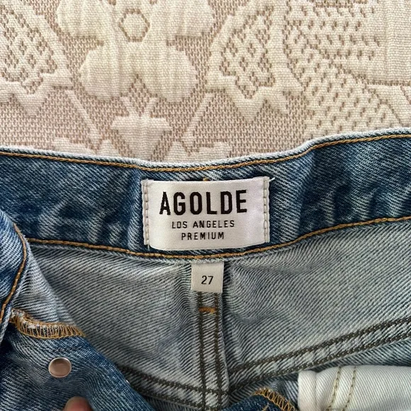 AGOLDE Parker Vintage Loose Fit Cutoff Shorts
