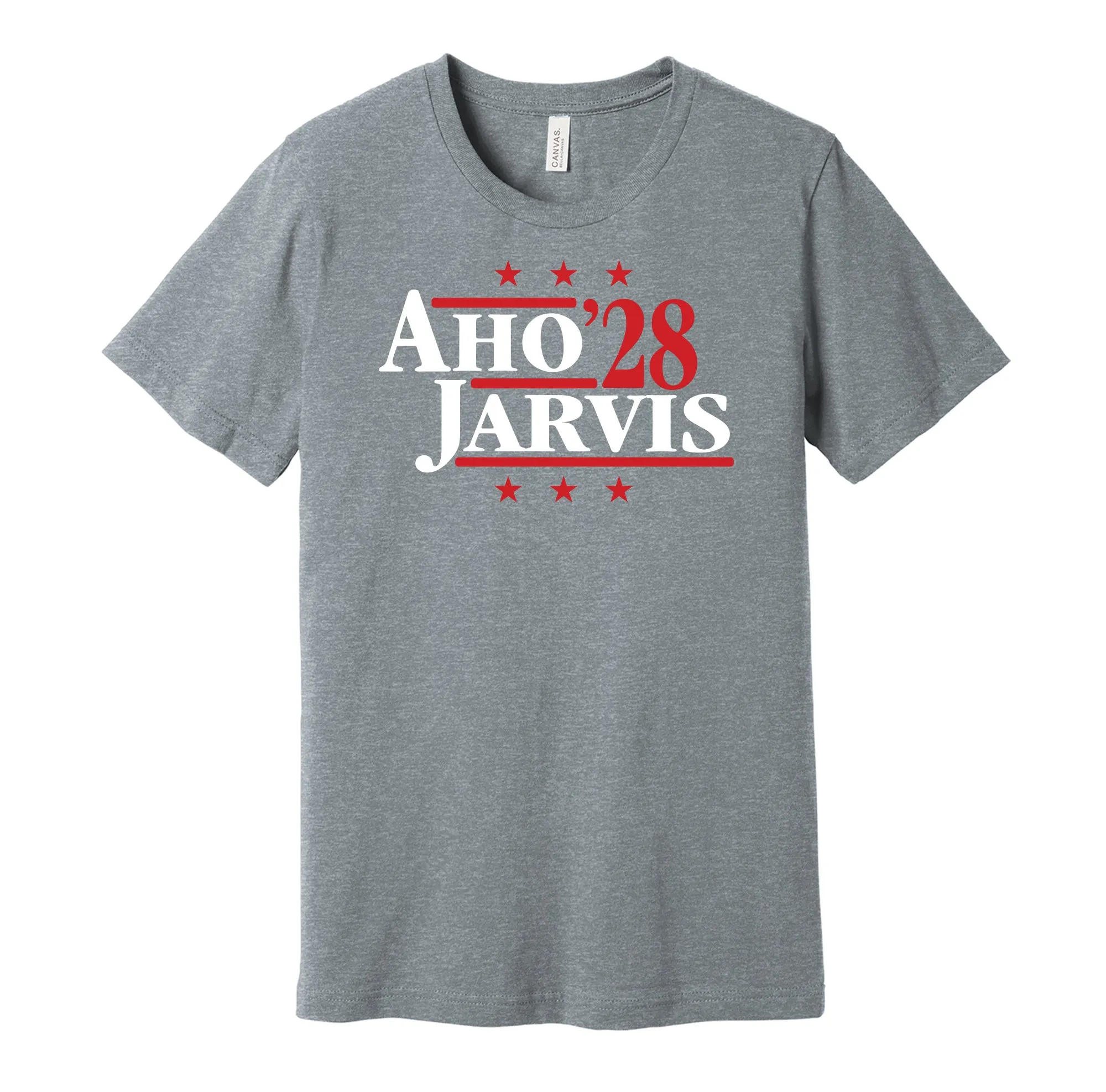 Aho & Jarvis '28 - Carolina Political Campaign Parody T-Shirt - Hyper Than Hype Shirts