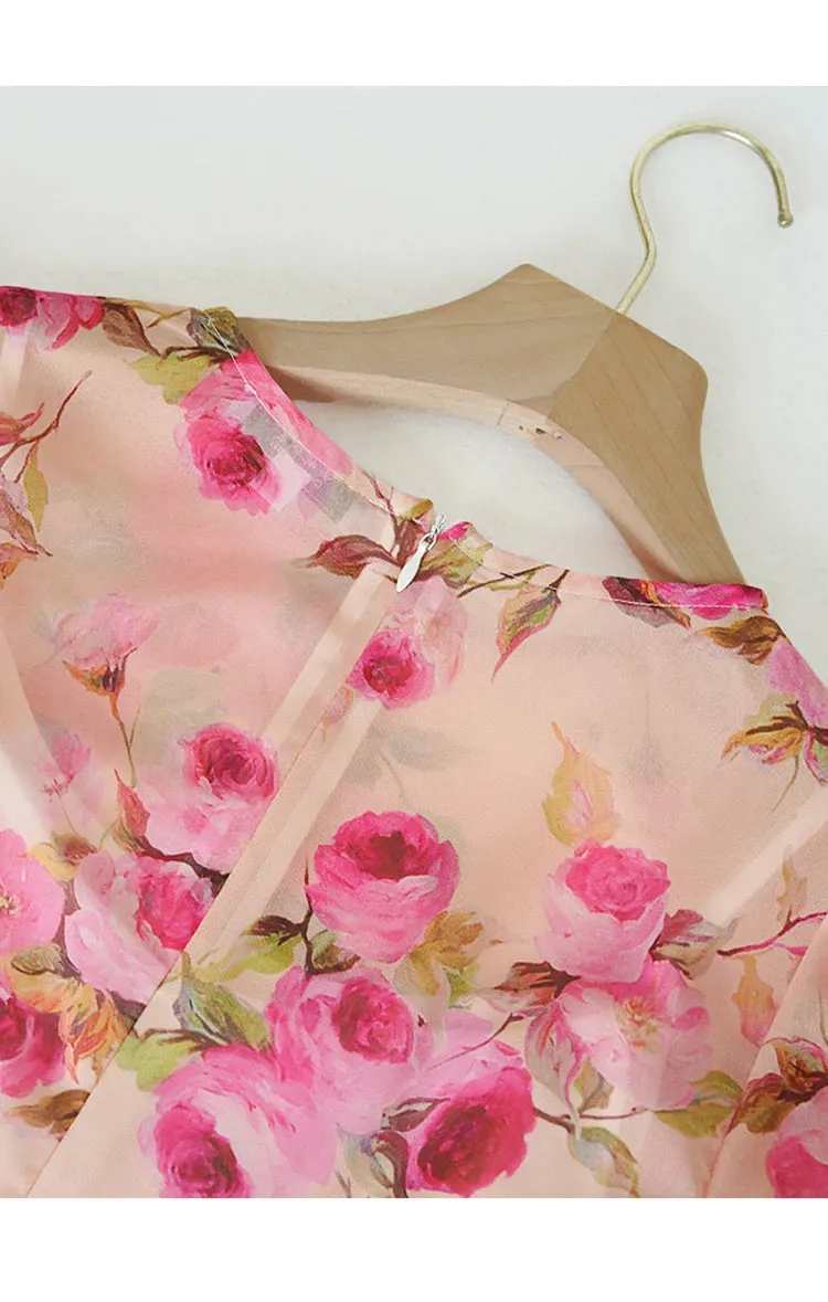 Aislings A-line slim long dress