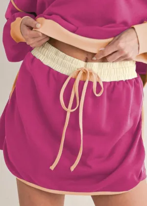 All Day Hustle Skirt | Rose