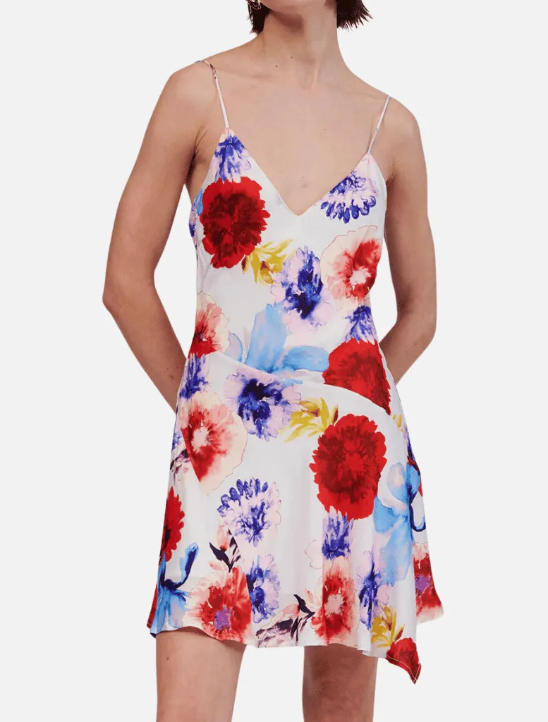 Amie Slip Mini Dress - Floral Print