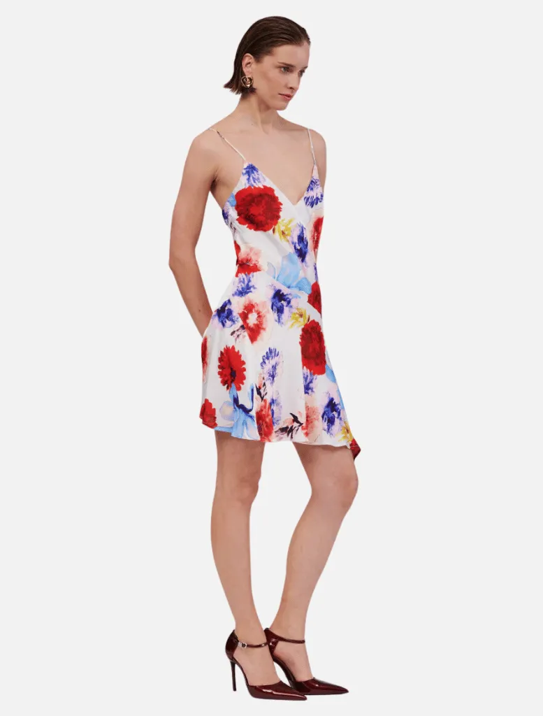 Amie Slip Mini Dress - Floral Print