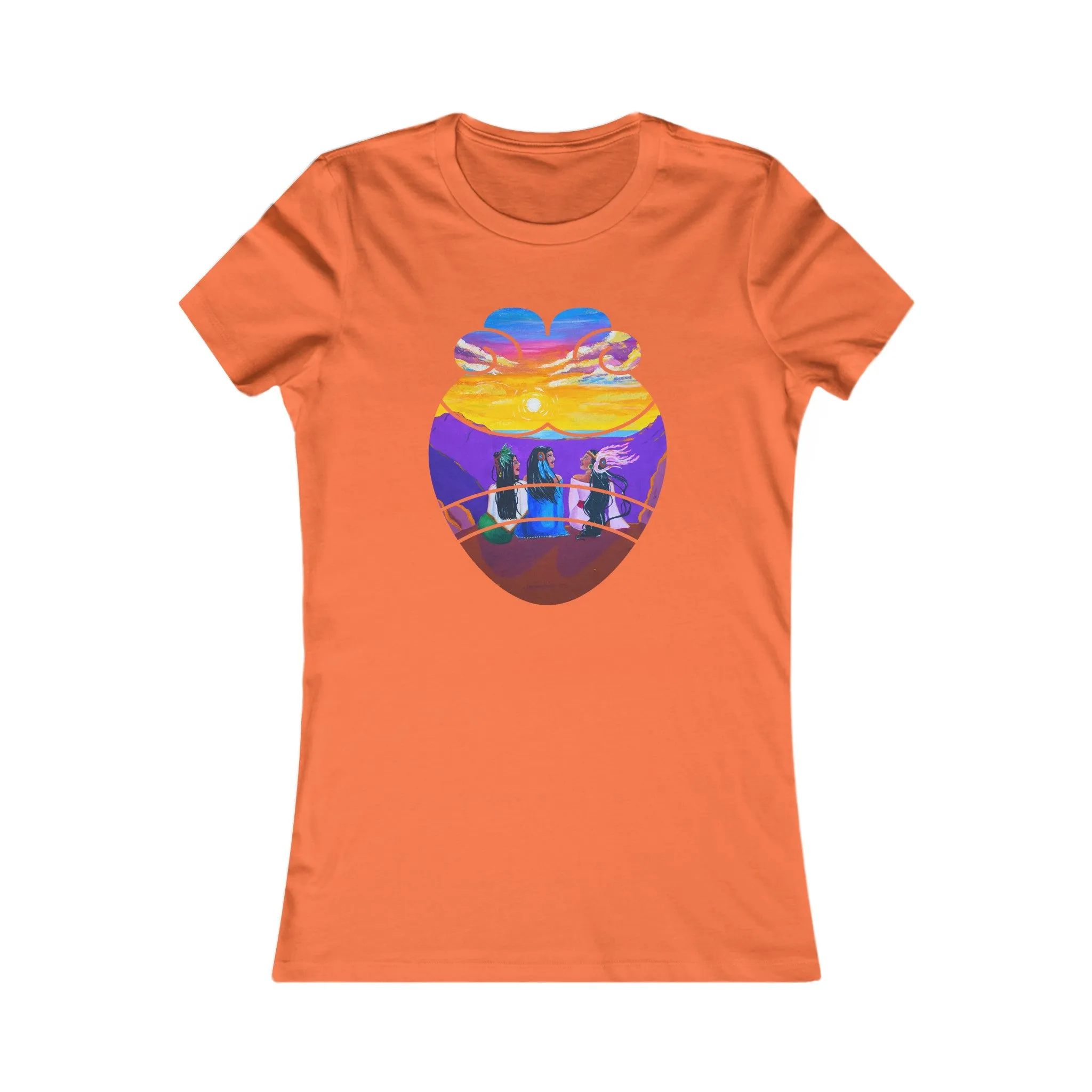Amistad Women's Favorite Tee| Aztec Friendship| Calpulli| Yollotl| Danza Azteca| Indigenous| Aztec dance| clothes| Apparel| t-shirt| tshirt