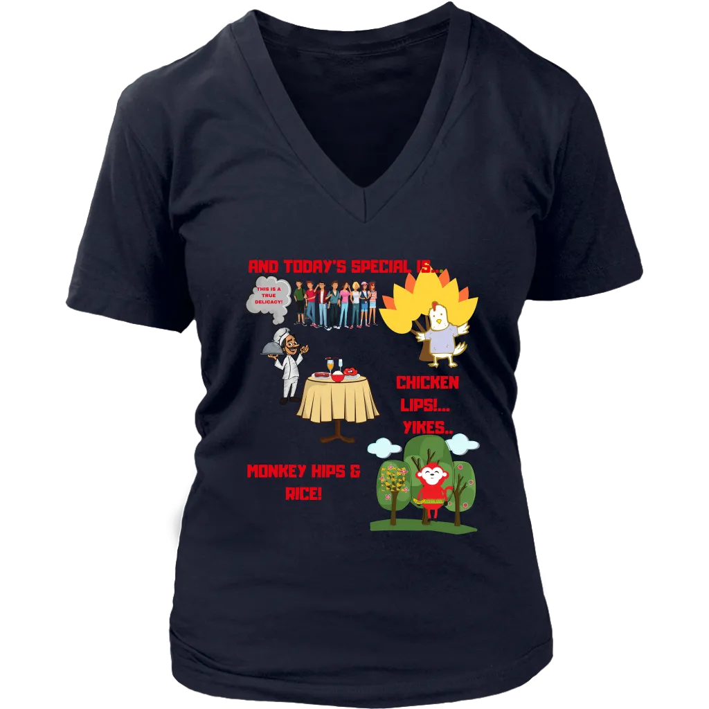 AND TODAY'S SPECIAL IS....FUNNY TEE - SHIRT