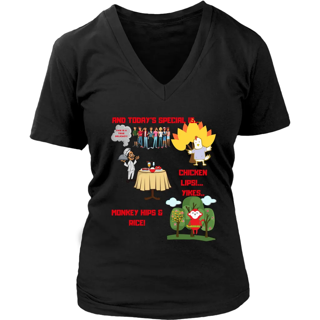 AND TODAY'S SPECIAL IS....FUNNY TEE - SHIRT