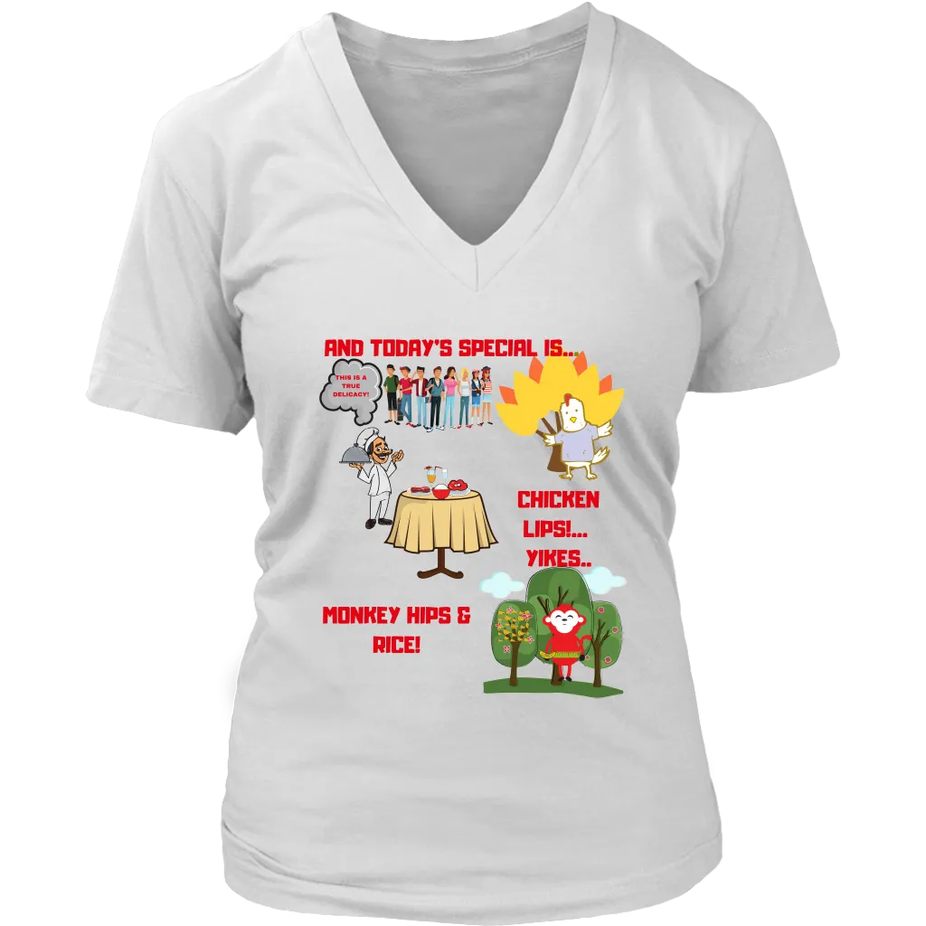 AND TODAY'S SPECIAL IS....FUNNY TEE - SHIRT