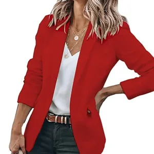 Apollonia® | Blazer Women'S Puff Sleeves, Loose Black