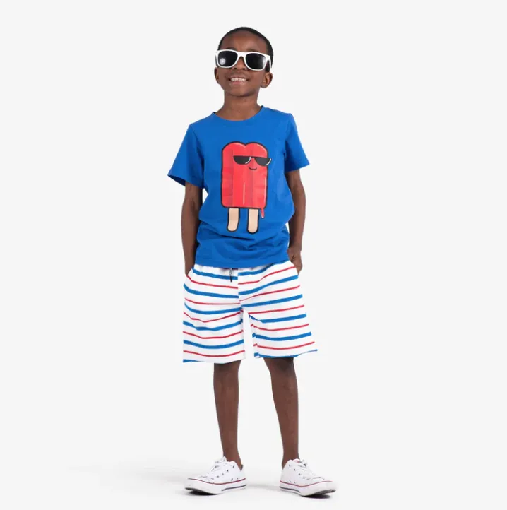 Appaman Terry Camp Shorts Multi Stripe