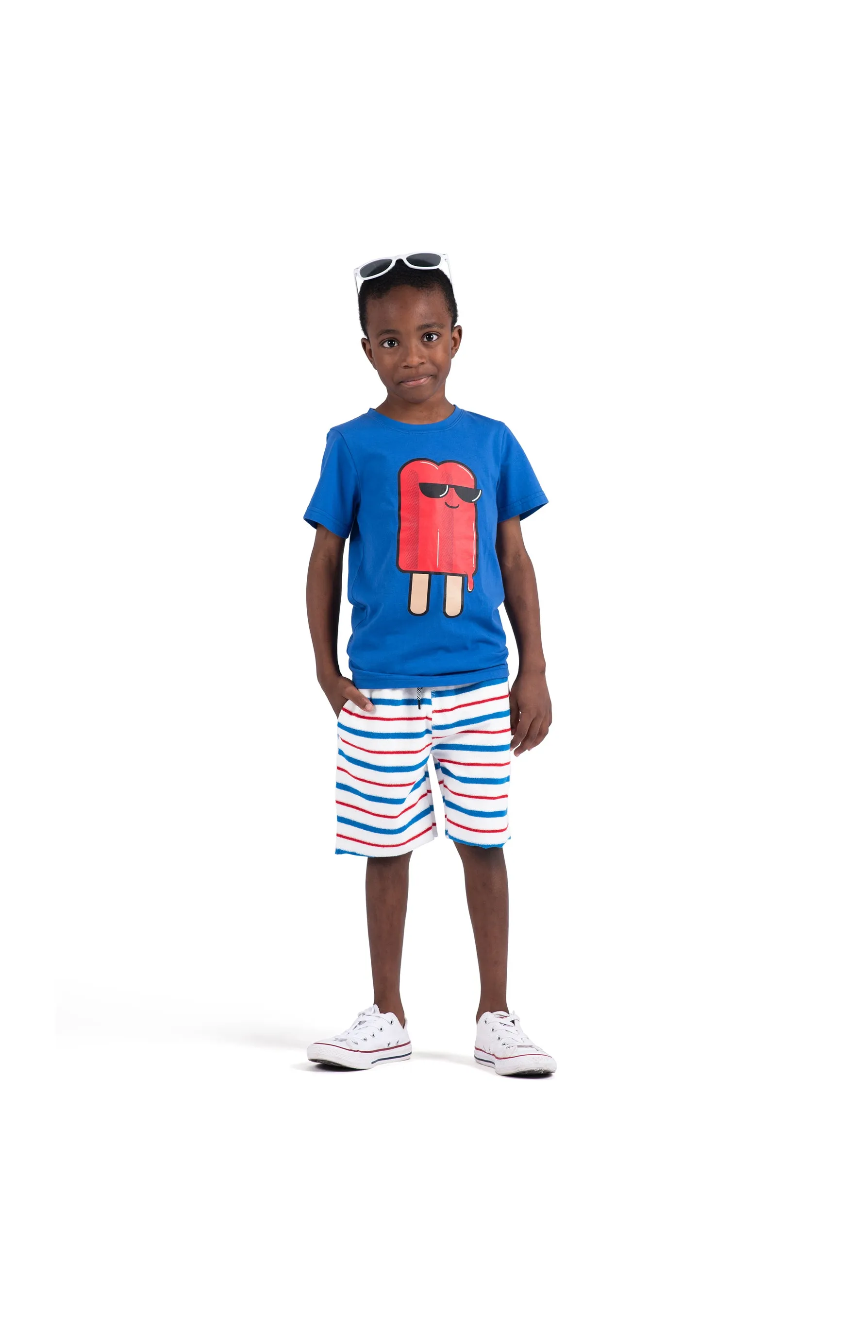 Appaman Terry Camp Shorts Multi Stripe
