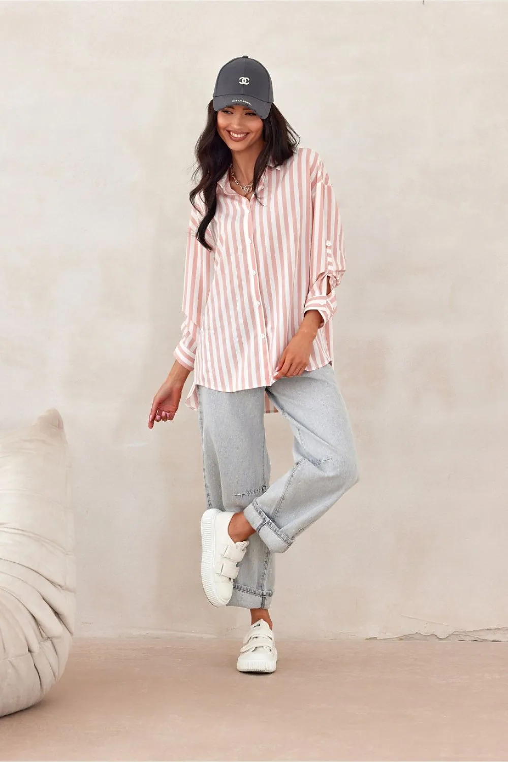 Asymmetrical Luxe Oversized Shirt