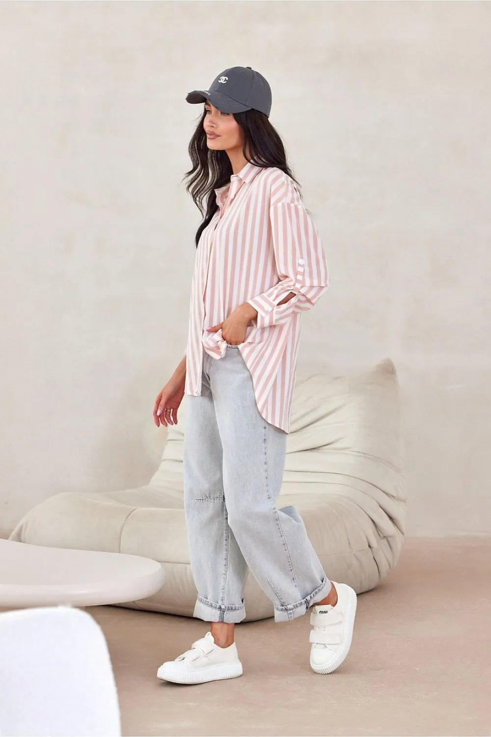 Asymmetrical Luxe Oversized Shirt