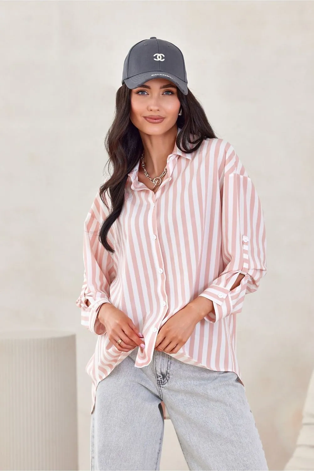 Asymmetrical Luxe Oversized Shirt