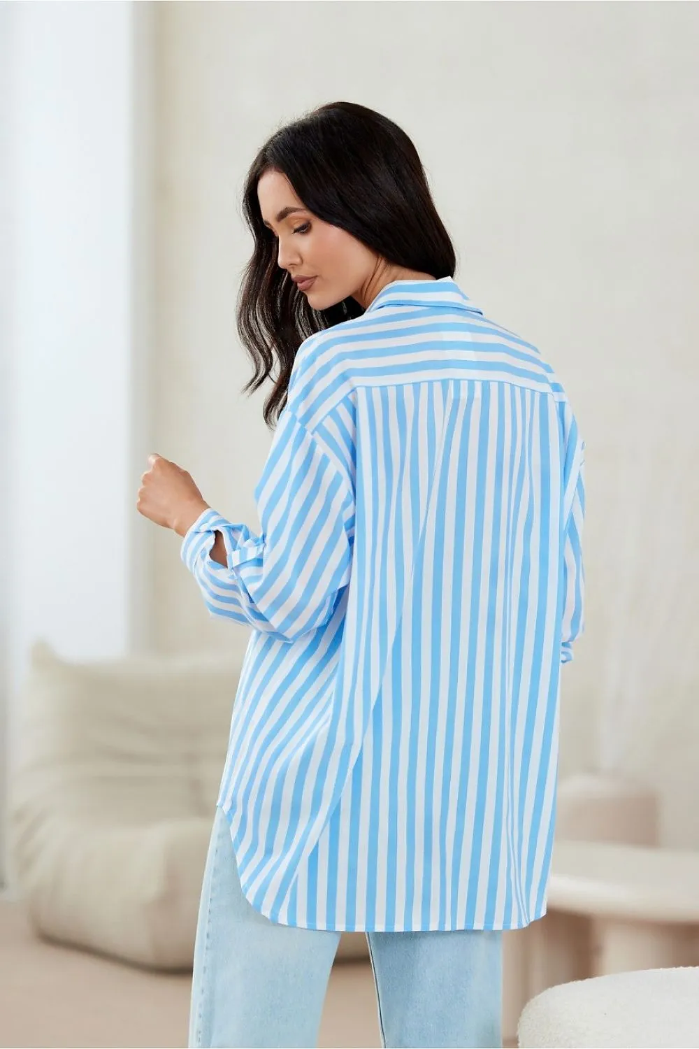 Asymmetrical Luxe Oversized Shirt