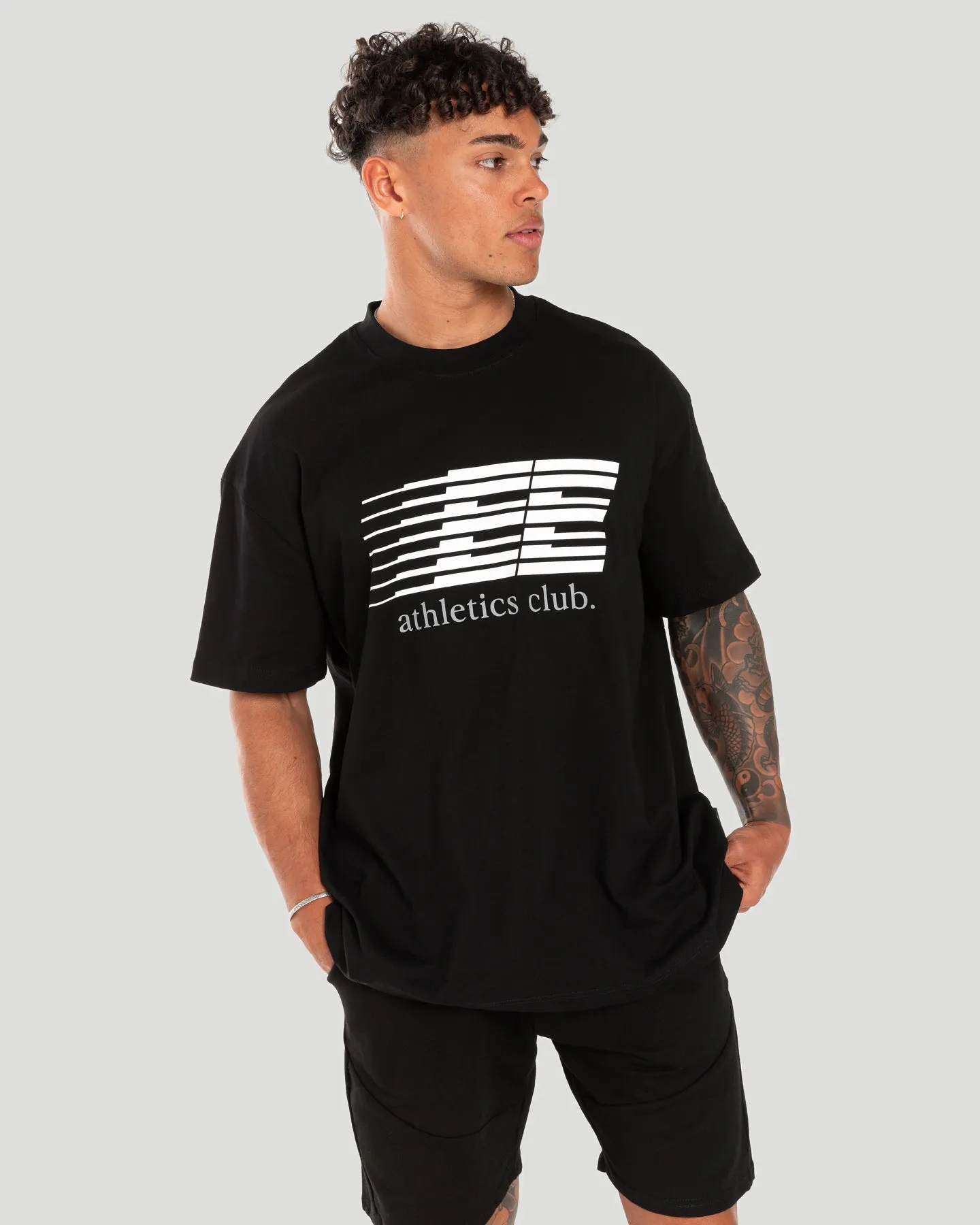 Athletics Club Tee - Black