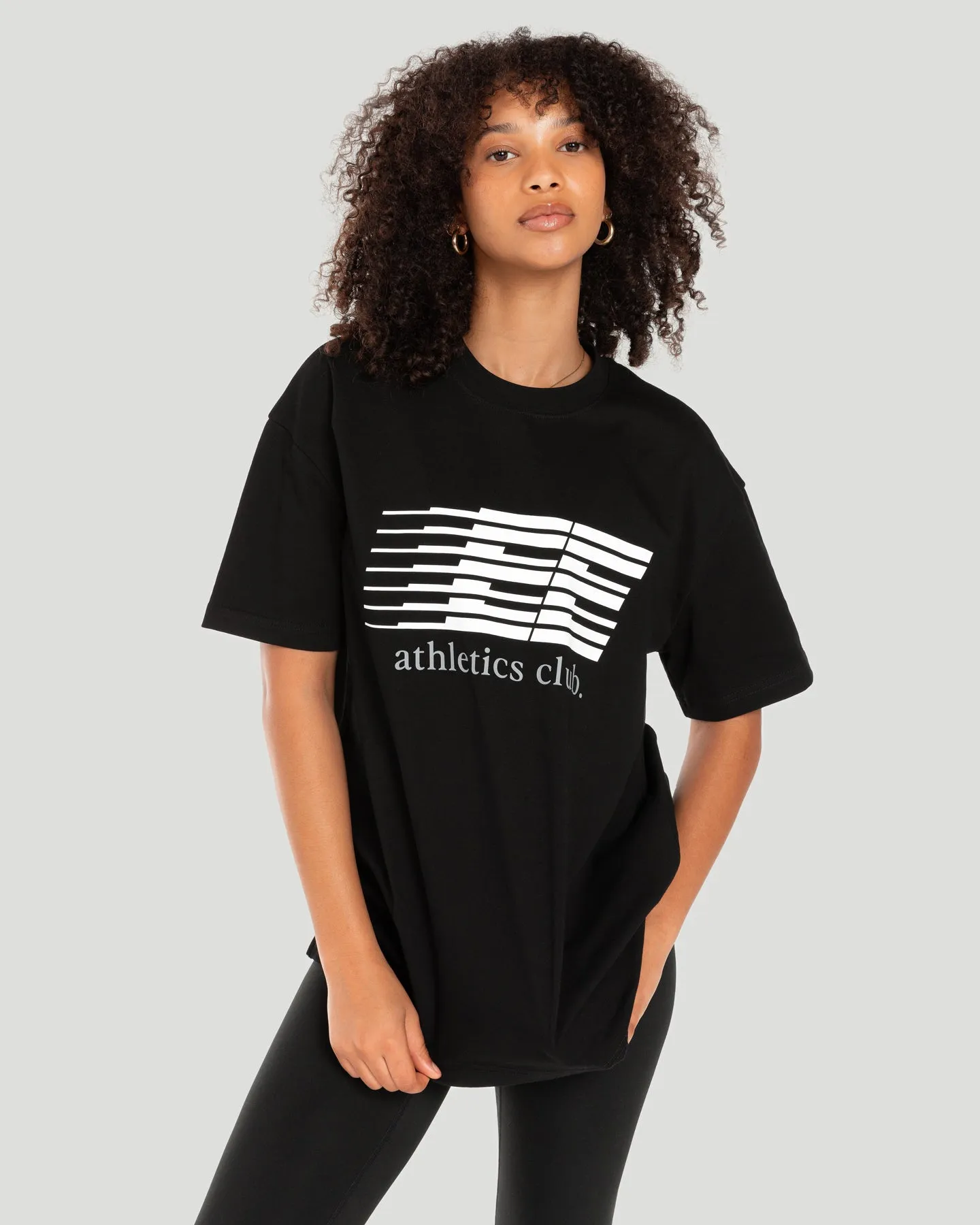 Athletics Club Tee - Black