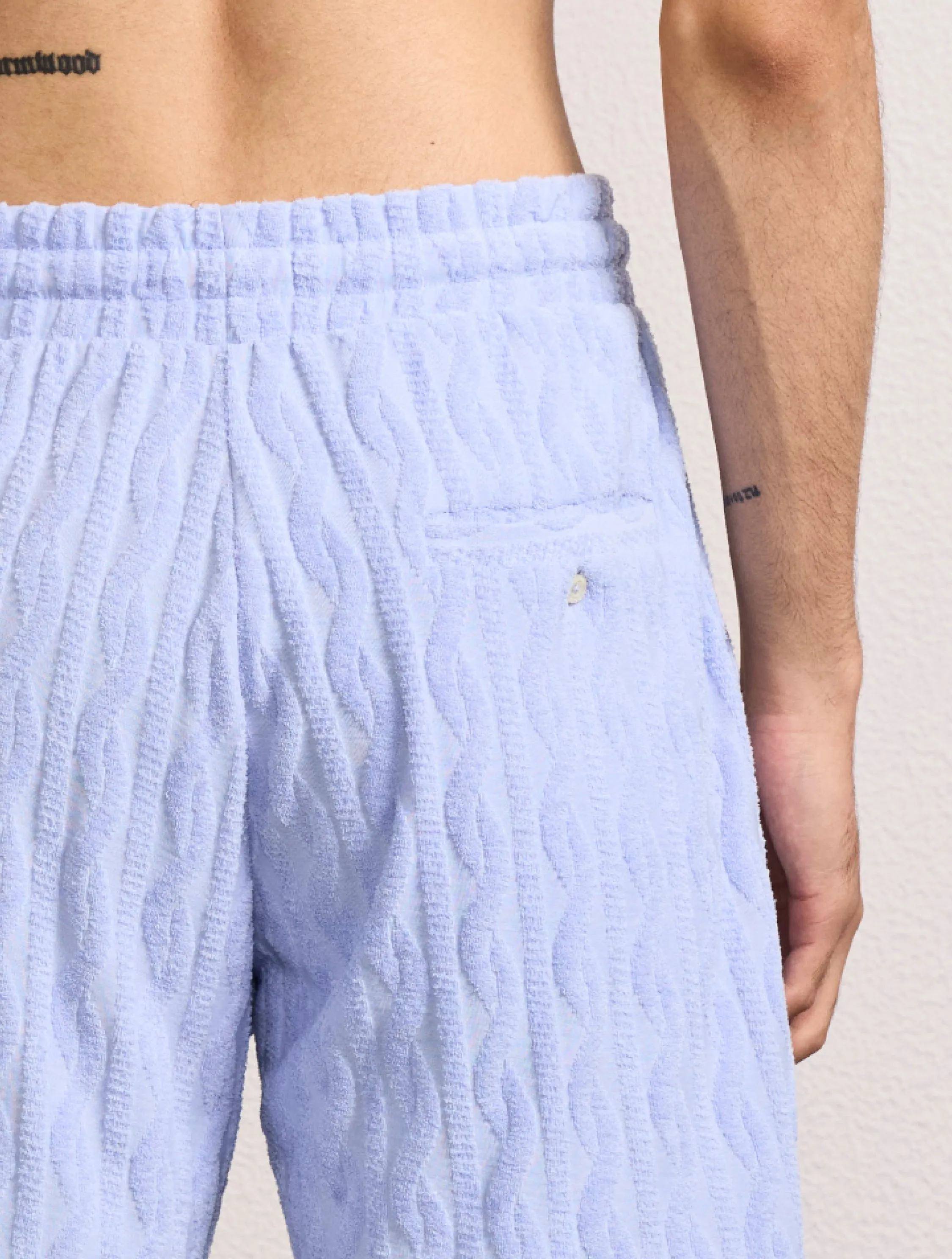 AUGUSTO TERRY COTTON SHORTS