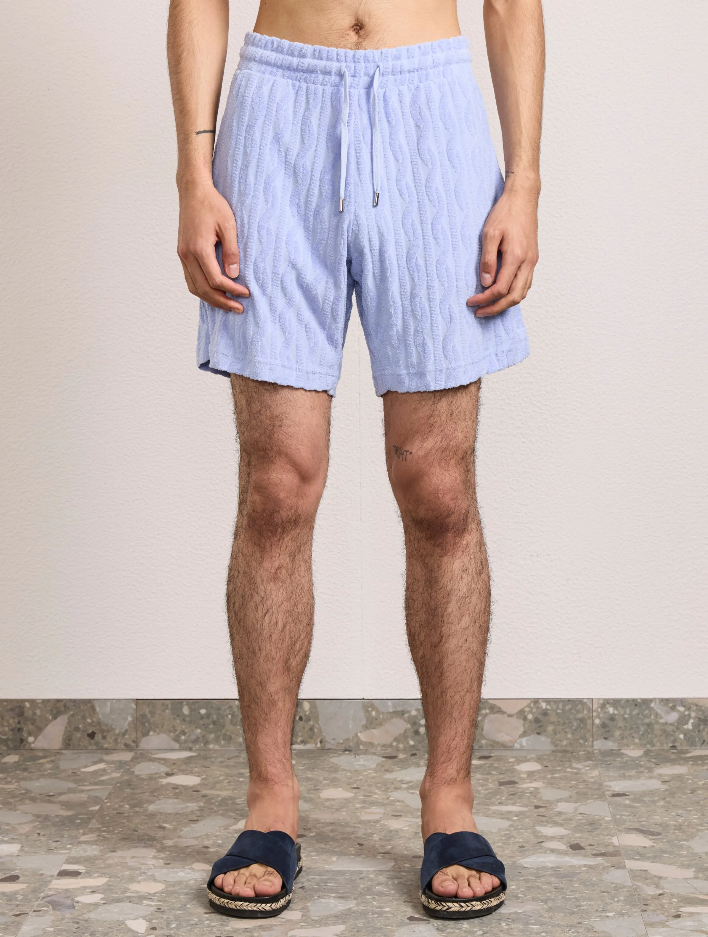 AUGUSTO TERRY COTTON SHORTS