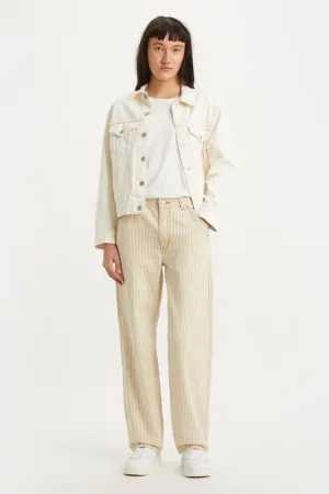 Baggy Dad Utility Jeans Lines in the Sand