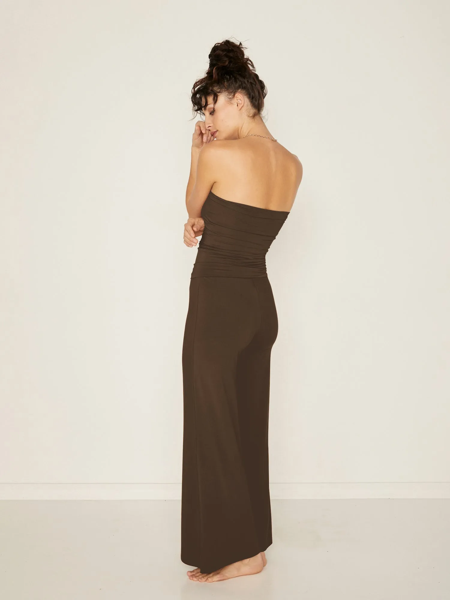 Bamboo Tube Top / Skirt - Cocoa