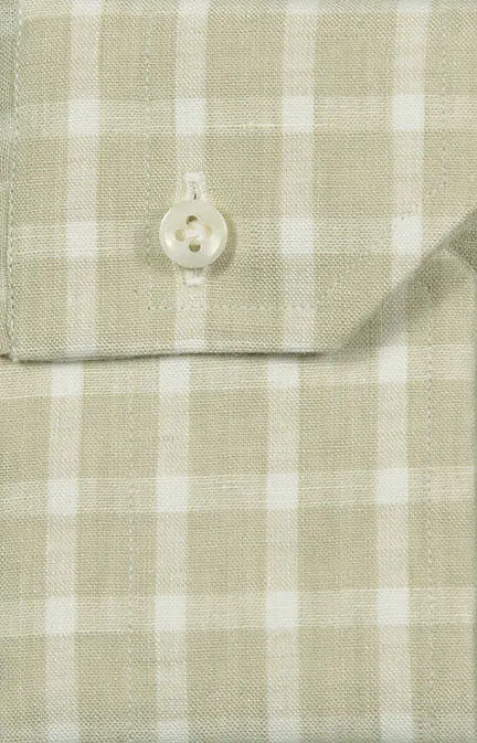 Barba Napoli Beige Shirt - Slim
