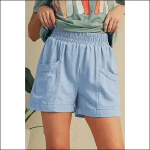 Beau Blue Wide Leg Denim Shorts: so Comfy, It's Practically Illegal 👖