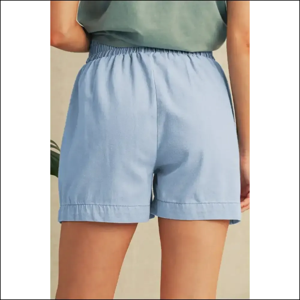 Beau Blue Wide Leg Denim Shorts: so Comfy, It's Practically Illegal 👖