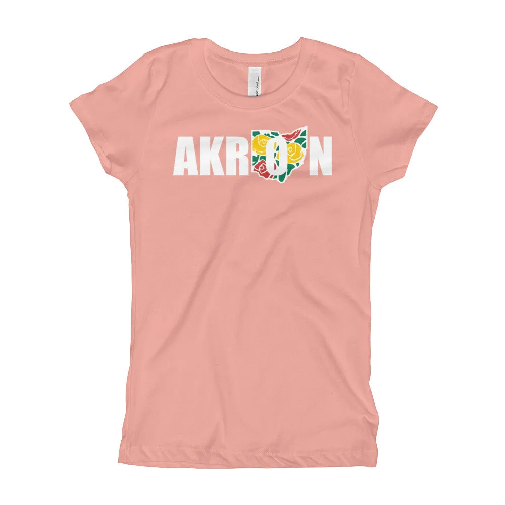 Beautiful Akron 2 Girl's T-Shirt
