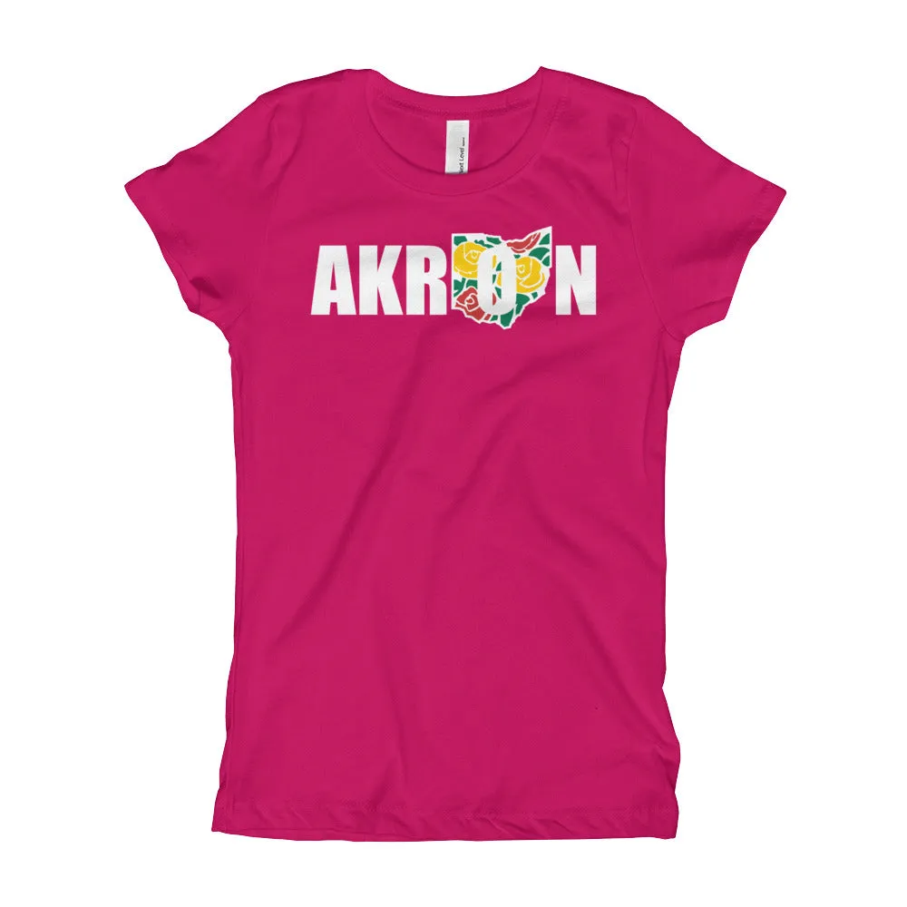 Beautiful Akron 2 Girl's T-Shirt