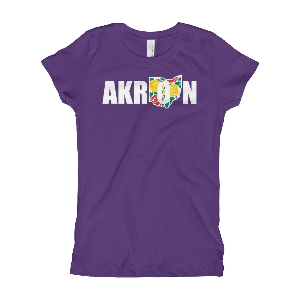 Beautiful Akron 2 Girl's T-Shirt