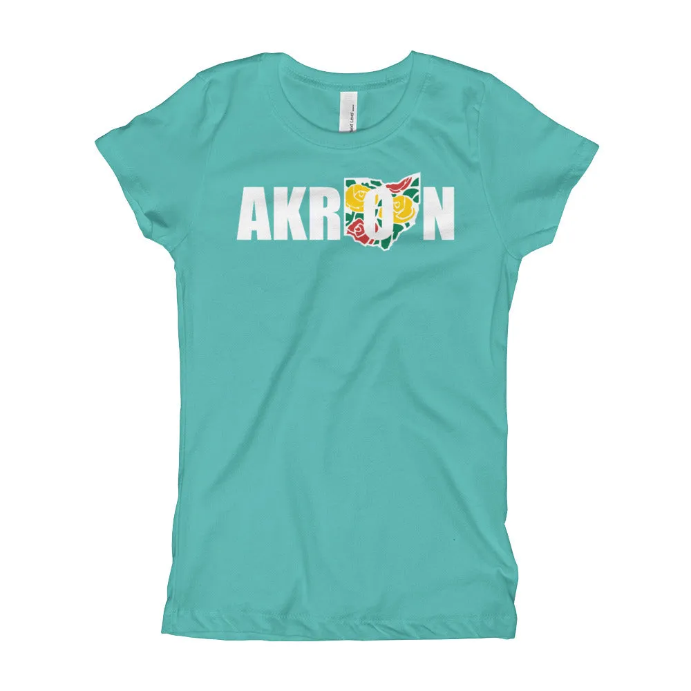 Beautiful Akron 2 Girl's T-Shirt