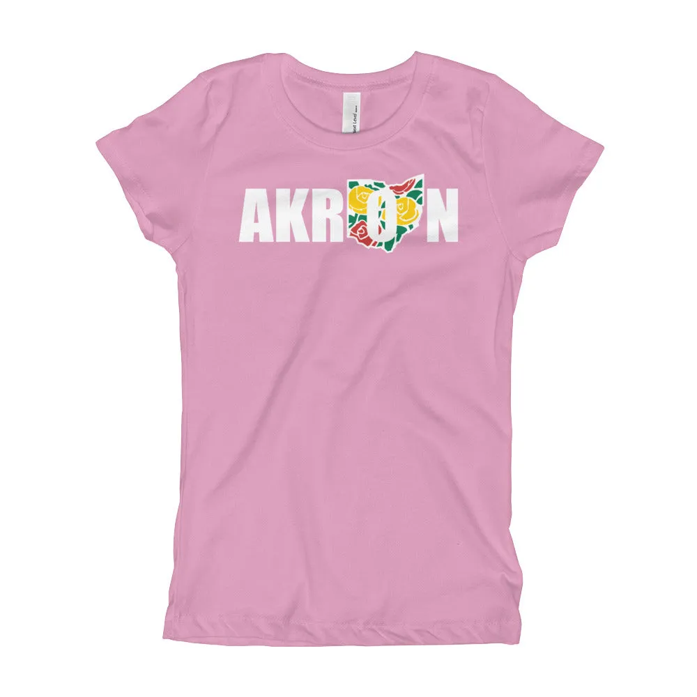 Beautiful Akron 2 Girl's T-Shirt