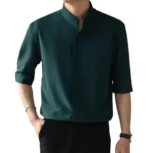 ÜberMann SlimFit Stehkragen Hemd