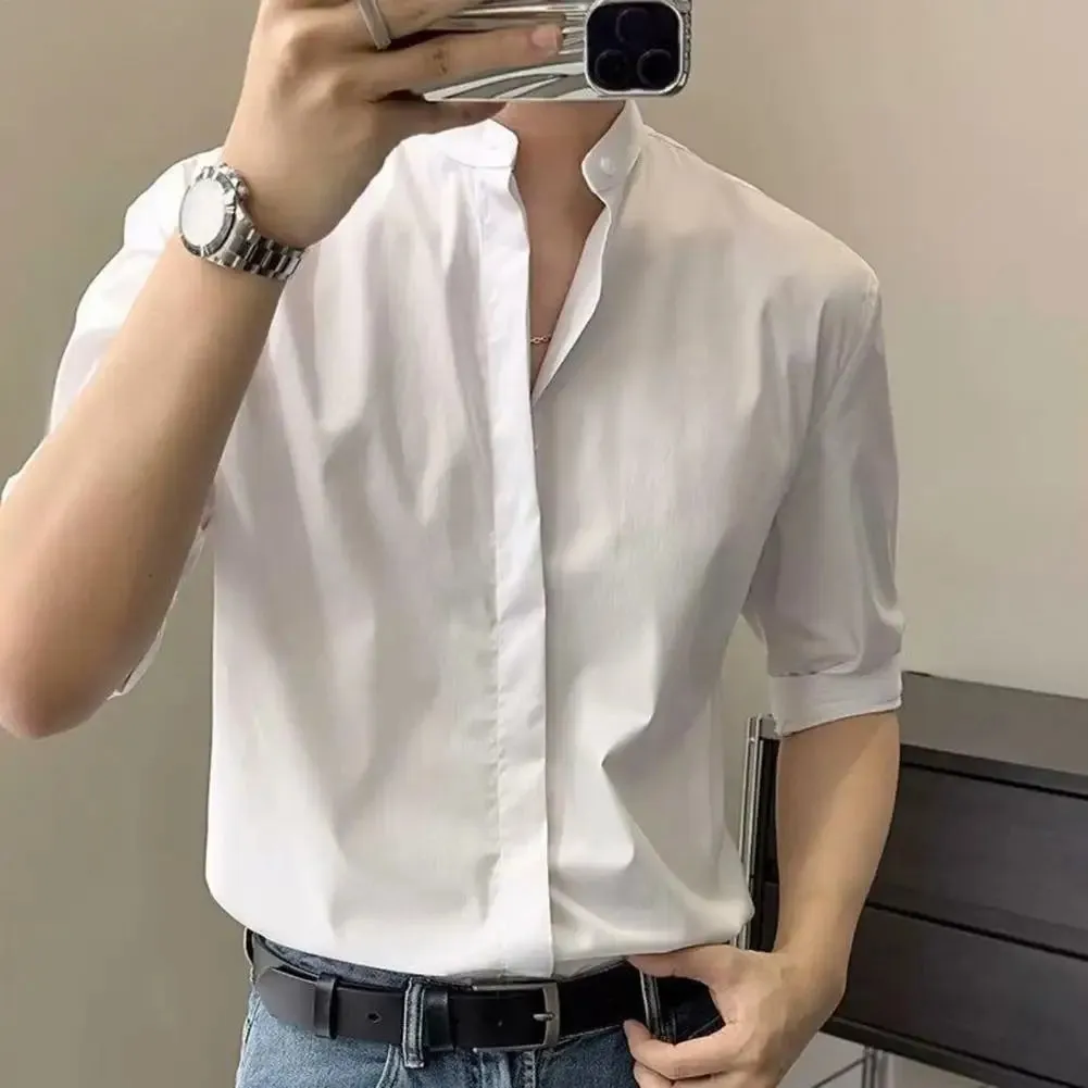 ÜberMann SlimFit Stehkragen Hemd
