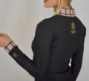 Black Plaid Baselayer